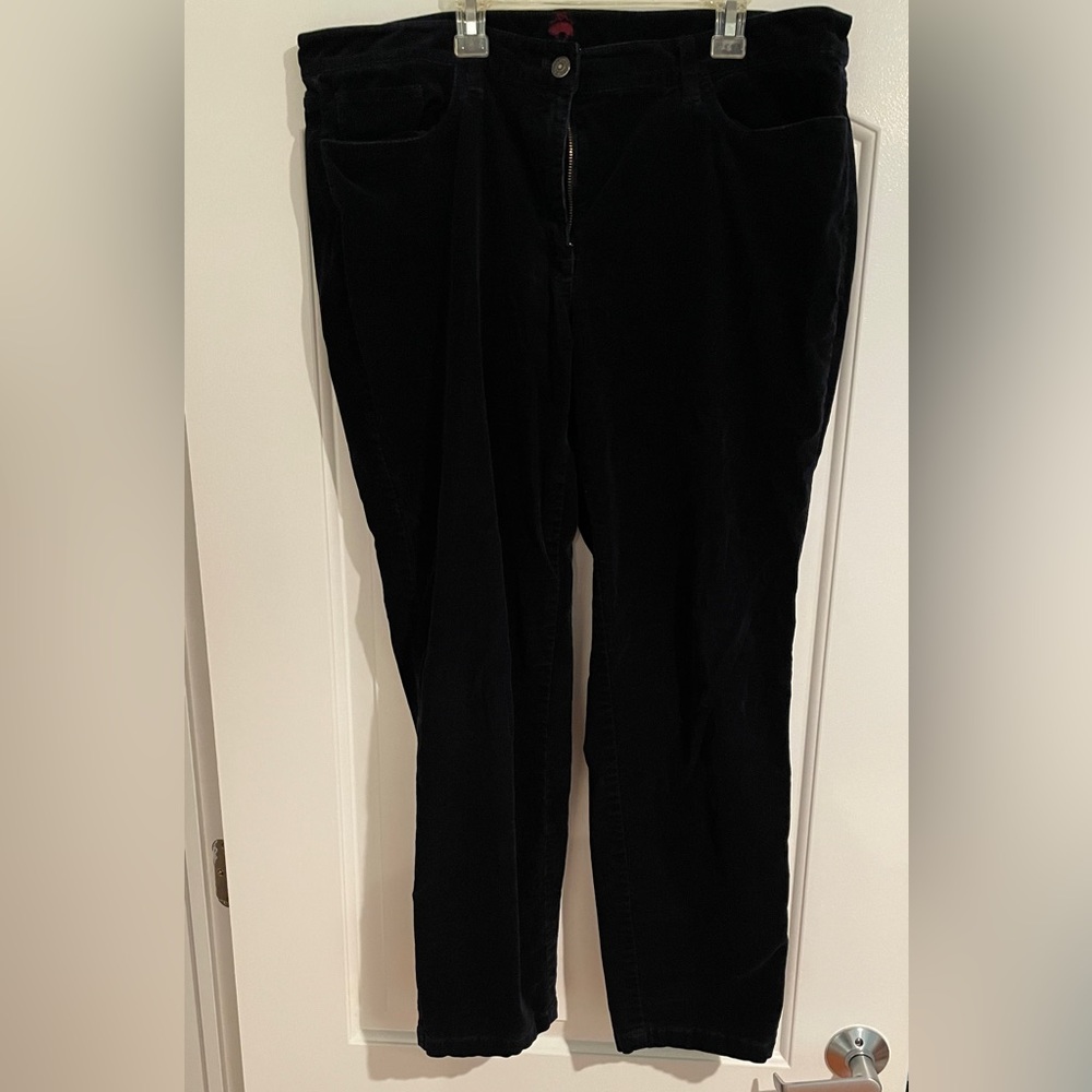 Brooks Brothers Dark Navy Blue Corduroy Pants Size: 14